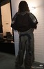 D111370秋冬季新品男士仙鹤嵌条大M棒球服通勤夹克外套棉服 商品缩略图6