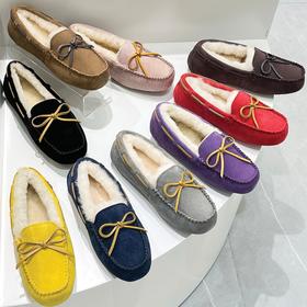 【澳洲品牌】EVERAU    羊毛豆豆鞋EA1005