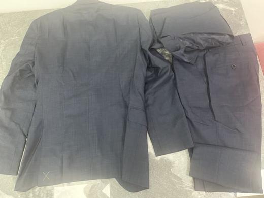 瑕疵HUGO BOSS 男士修身COLOMBO面料羊毛蚕丝混纺西裤马甲西装三件套 商品图1