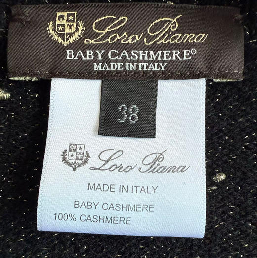 LP 艺术金纱 baby羊绒开衫。粉色 黑色自己备注号码 颜色 商品图5