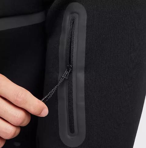 NIKE耐克连帽外套男装秋新款运动服黑色跑步针织夹克HV0950-010 商品图4