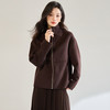 「高货sh」全新升级【铂金会员487/天猫659/差价172】(10726)洛诗琳新款立领双面毛呢外套2025秋冬气质短款羊毛大衣女 商品缩略图0