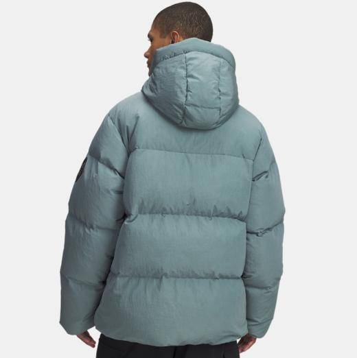 安德玛男子UA Limitless热冬系列700蓬短款鸭绒羽绒夹克1384641-587 商品图1