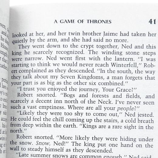 权力的游戏 英文原版小说 A Game of Thrones冰与火之歌1 A Song of Ice and Fire乔治马丁搭霍特比人魔戒指环王哈利波特全套 商品图2