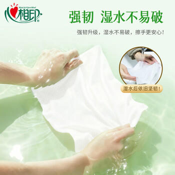 心相印擦手纸商用1层200抽*20包卫生间檫手纸酒店厨房用纸CS001 新旧发 商品图3