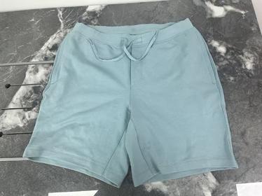 瑕疵"Lululemon/露露乐蒙 Relaxed 男士纯棉毛圈布系带9"运动休闲短裤