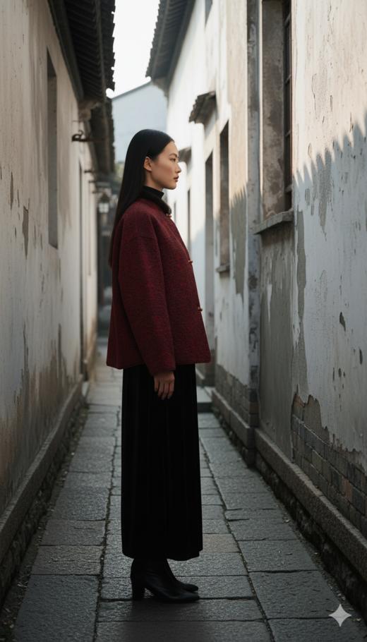 水貂毛夹棉外套 商品图4