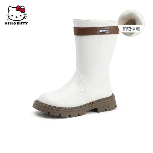 hellokitty童鞋冬季库洛米儿童皮靴28-35码 KU4546888 商品图3