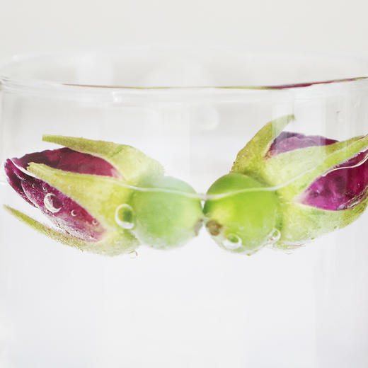 冻干玫瑰干花蕾70g圆玻璃瓶装 商品图3