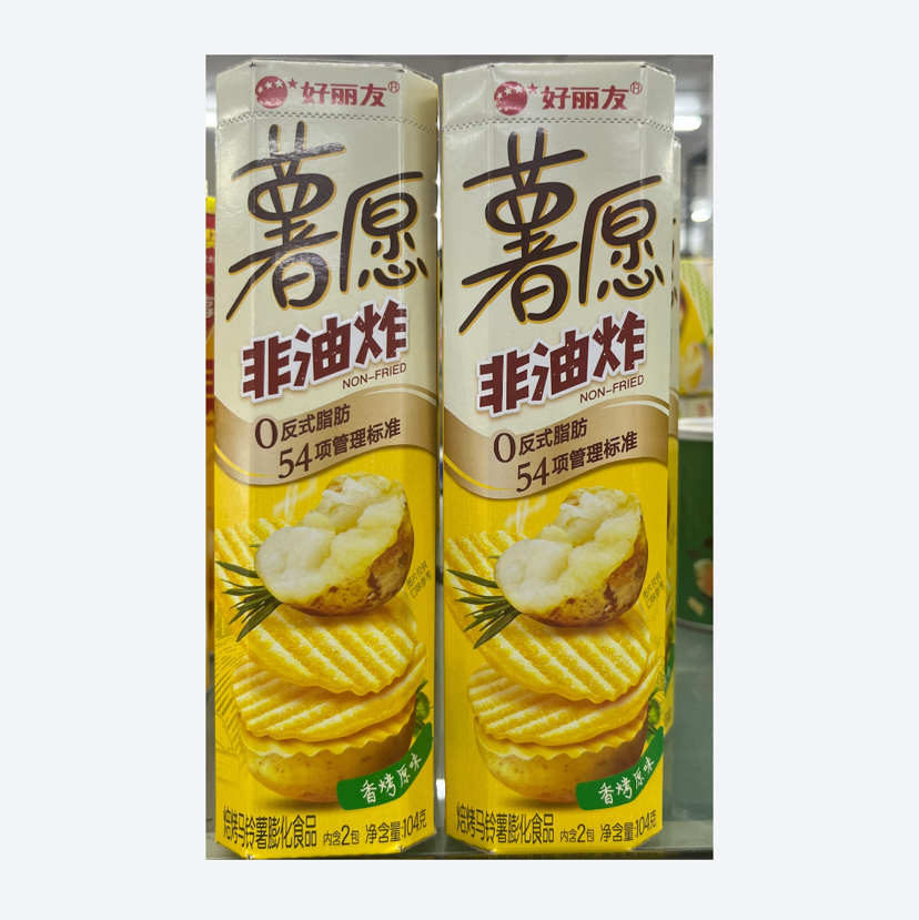 好丽友薯愿薯片 104g（口味随机发）