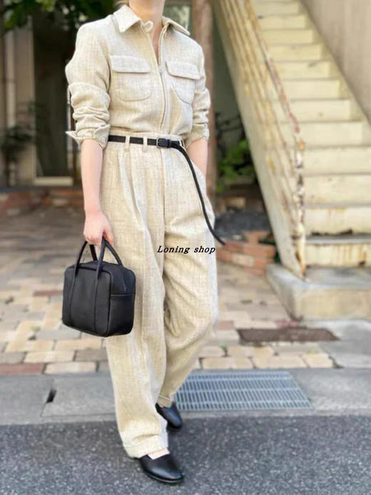 1113-4 日单圆正小众Aeta 软糯鹿皮 短柄小方包 大容量 清冷高级 用的顺手 商品图12