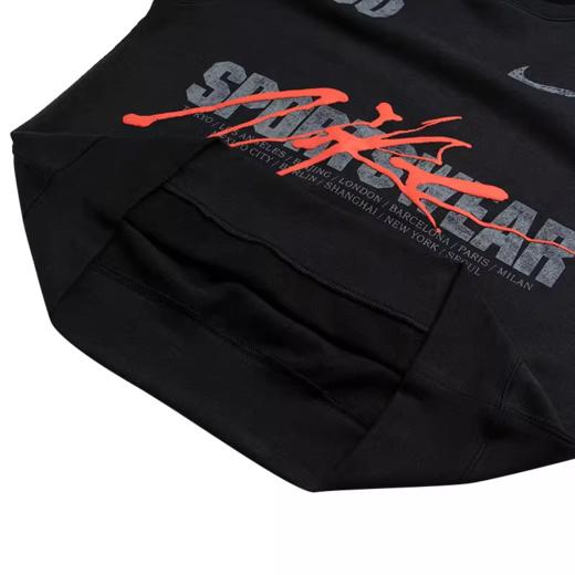 Nike耐克冬季男子运动休闲圆领卫衣套衫IF1766-010 商品图3