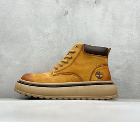 添柏岚真皮固特异大底马丁靴大黄靴