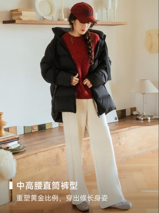 年糕裤 松紧腰直筒休闲裤FCF3PAT133 商品图1