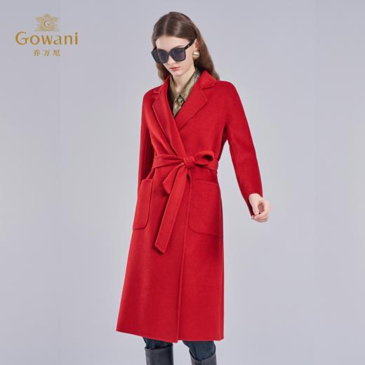 【100%羊绒】乔万尼100%山羊绒大衣新款高端双面羊绒大衣ET4A939 商品图2