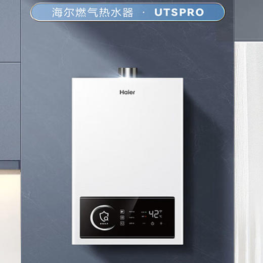 海尔（Haier）12升UTS 燃气热水器 水气双调 真恒温 ECO节能 省气40% 低水压启动 高抗风 12UTSPRODMCM 天然气 商品图0