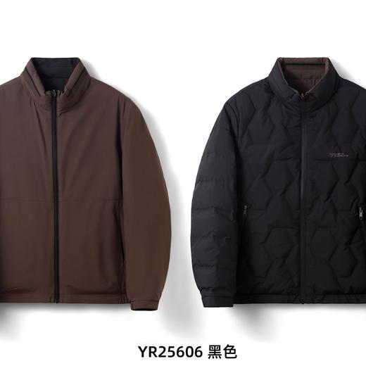 D111335新品两面穿90鸭绒防风防水男士立领羽绒服 商品图4