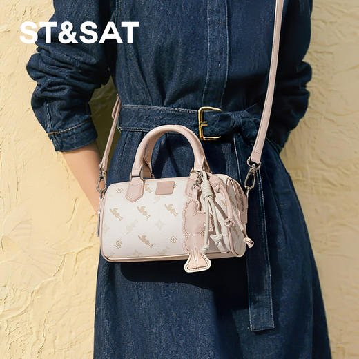 星期六都市复古波士顿手提包SSD521A0G8 商品图2