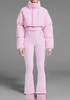 Cordova - Myoko Ski Suit - Ex Peony Gingham - 女装 - 连体滑雪服 - 粉色格子 商品缩略图0