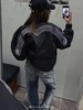 D111370秋冬季新品男士仙鹤嵌条大M棒球服通勤夹克外套棉服 商品缩略图11