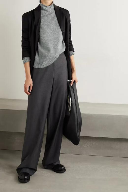 高阶极简The Row100%山羊绒半高领毛衣官价1w左右 商品图7