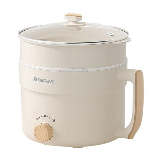 艾贝丽多功能电煮锅（带蒸笼）ABL-DZG152 商品图4
