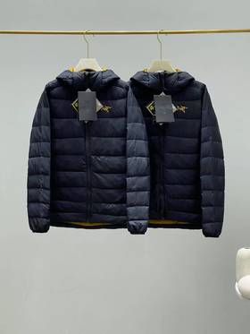 茑家黑金男款连帽羽绒服  冬季保暖 外套