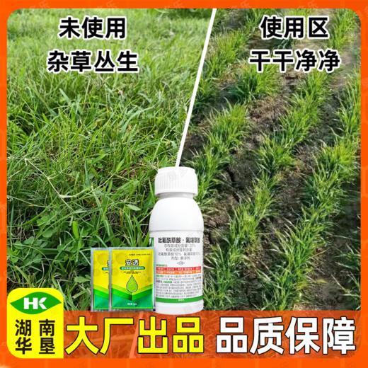 吡氟酰草胺氟噻草胺悬浮剂小麦苗前封闭专用禾阔双封除草剂套餐 商品图2