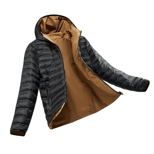 LUCKY DEER幸运鹿情侣款轻薄双面穿保暖羽绒服 商品图7