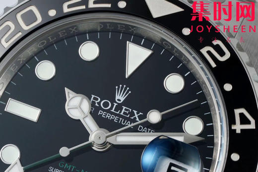 劳力士EWE格林尼治型系列“黑灰圈”格林尼治GMT 3285机 三珠带 板带 男士腕表 商品图3