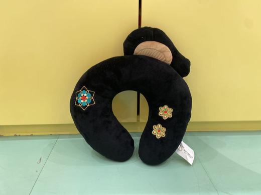 海岛萌主国风发髻颈枕 实用护颈双在线 通勤午睡常备好物 商品图0