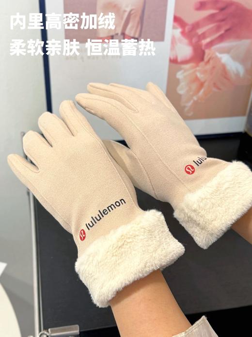 D111355内里加绒防风保暖实用触屏功能手套 商品图9