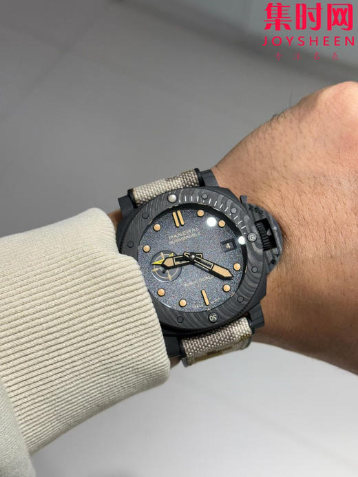 新品 VS沛纳海潜行系列PAM01513 海豹突击队PAM1513 碳纤维壳 男士腕表 表径44mm 商品图6