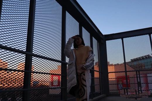 D111323男女情侣款中长款连帽羽绒棉连帽棉服 商品图11