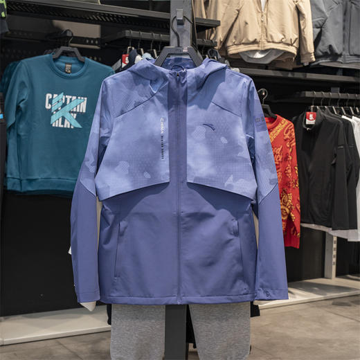 【S/M/L/XL/2XL断码，无货退款】安踏运动风衣女子2025梭织夹克开衫跑步训练上衣162517627 商品图2