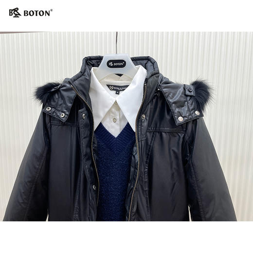 【第2件半价！尾货清仓不退换】波顿女士中长羽绒LJ638 商品图3