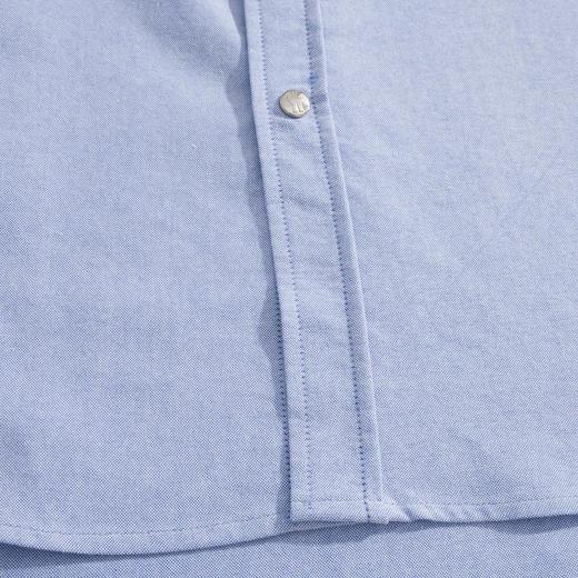 男款刺绣牛津棉长袖衬衫la018 商品图2