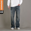 DRONKOO 2025 正常腰五袋款弹力一体绒厚牛仔长裤 商品缩略图0