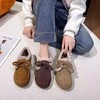 D111307女士轻便百搭舒适秋冬吉荣保暖勃肯鞋豆豆鞋 商品缩略图2
