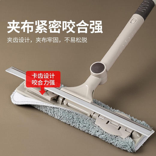 美丽雅擦玻璃神器家用双面刮水擦窗户工具可伸缩可换布角度可调 商品图8
