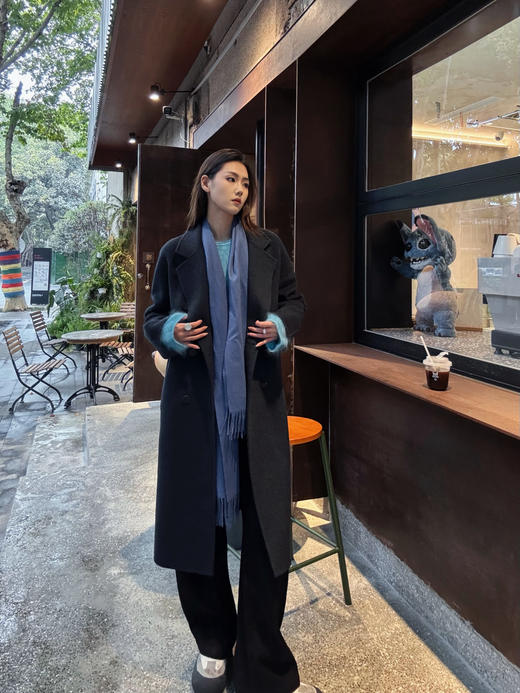 【定制自由】噢蜜ooomeooo羊绒手工大衣 商品图3