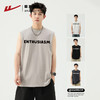 回力背心男款夏季纯棉运动坎肩男士健身外穿宽松大码无袖男t恤潮 商品缩略图0