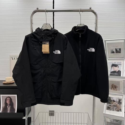 D111348户探索者系列绣标设计两用三合一外套 商品图11