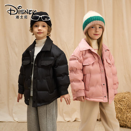 Disney/迪士尼儿童羽绒服内胆男女童加厚保暖校服神器宝妈亲子装 商品图1