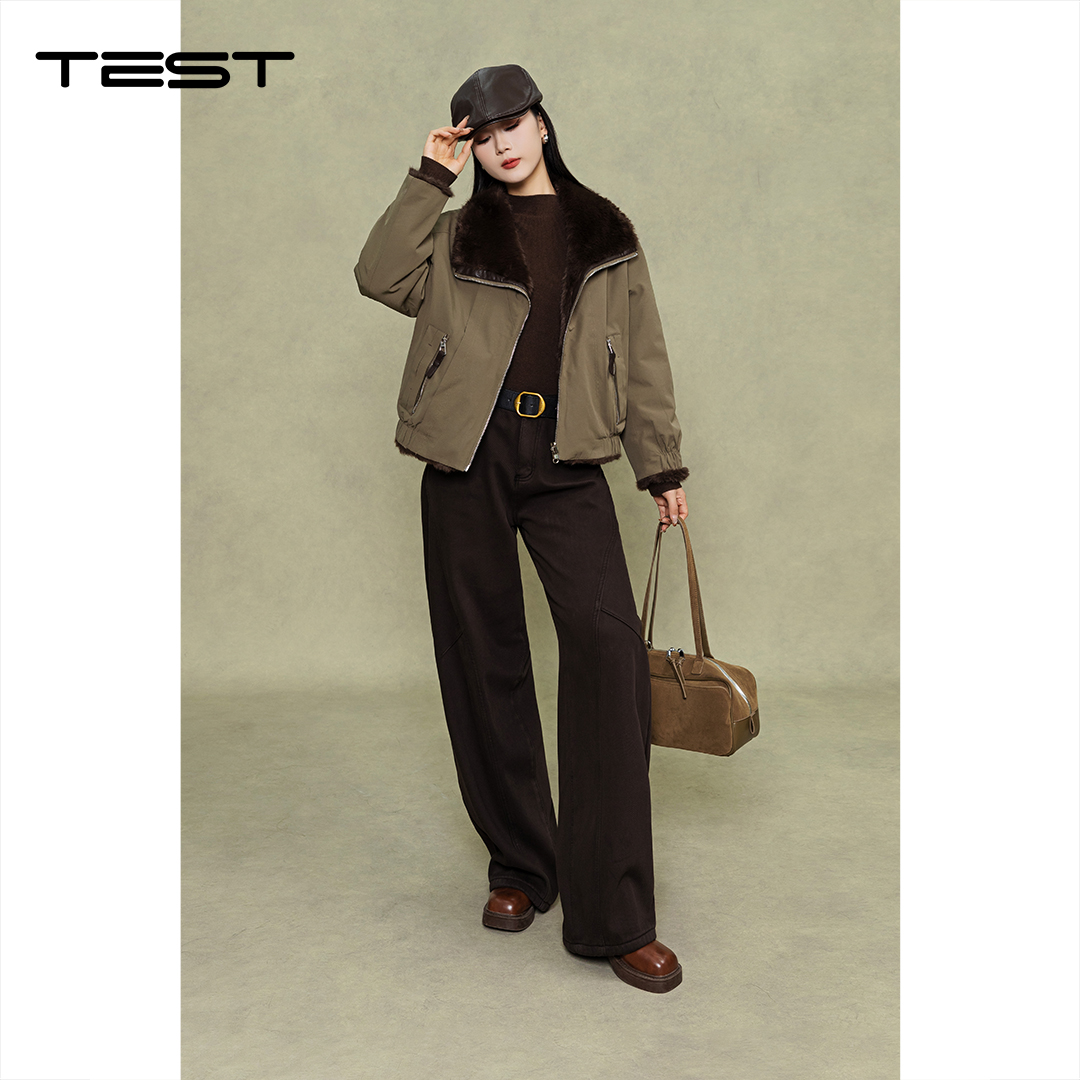 冬上新保暖双面穿工装风夹克设计感绒外套2254125