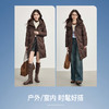 【年货节】熙世界静奢老钱风咖色羽绒服女中长款白鸭绒御寒外套2025冬季新款 商品缩略图4