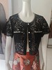 伯妮斯茵 | 轻奢名媛 小香风蕾丝短款外披 精致开衫 宴会约会款  蕾丝花边短款   坎肩SZ2A06-皓、漆黑 商品缩略图0