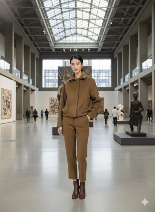 VB直筒高腰裤 商品图3