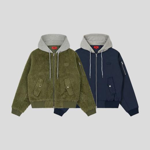 GOODBAI GOODEES 连帽飞行员夹克 商品图1