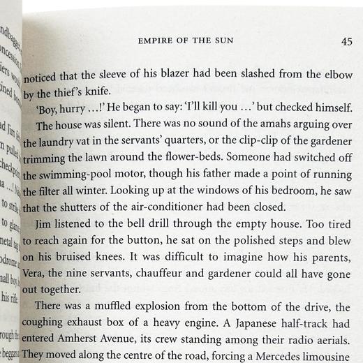 Collins正版 太阳帝国 英文原版书 Empire of the Sun 斯皮尔伯格执导电影原著小说  二战时期故事 进口书籍 英文版 商品图3